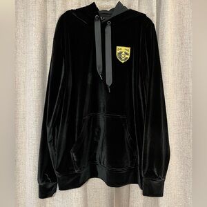 Black Indiana Pacers team Velvet Hoodie